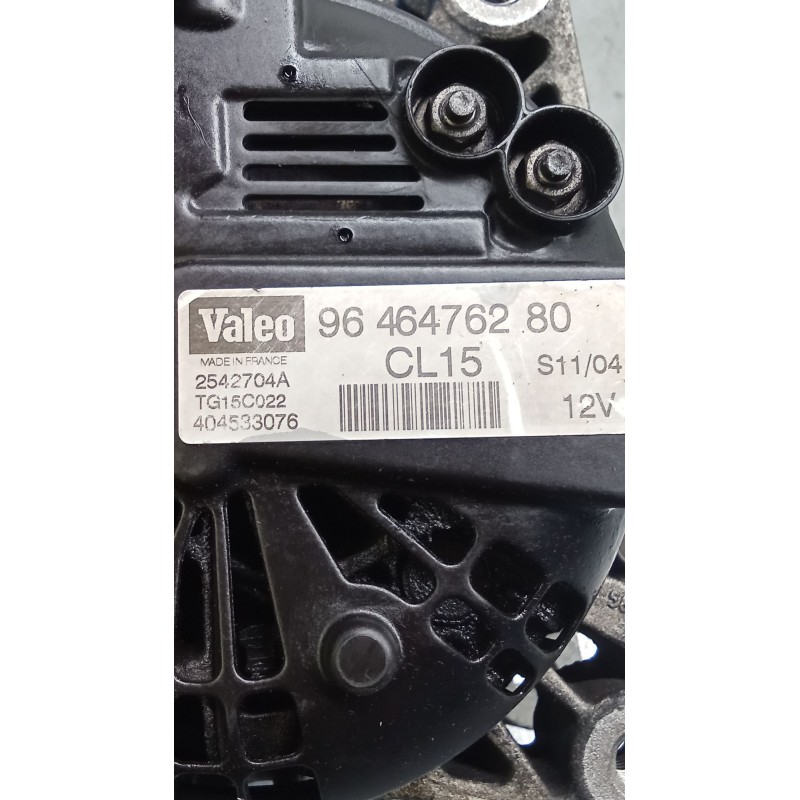 Recambio de alternador para citroën xsara (n1) 2.0 hdi 90 referencia OEM IAM 9646476280 2542704A 01