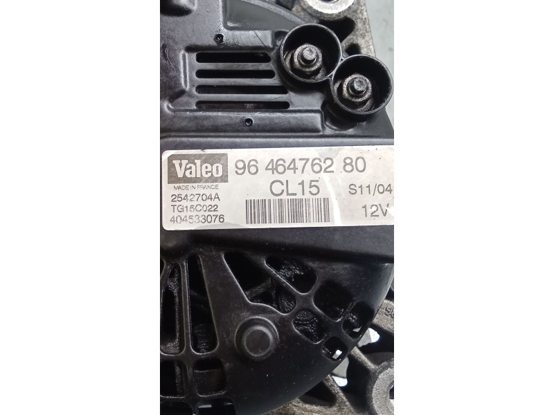 Recambio de alternador para citroën xsara (n1) 2.0 hdi 90 referencia OEM IAM 9646476280 2542704A 01