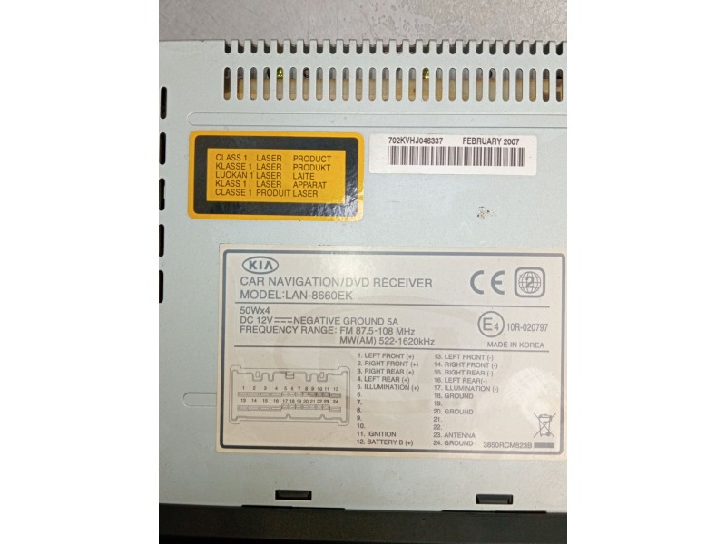 Recambio de sistema audio / radio cd para kia sorento i (jc) 2.5 crdi referencia OEM IAM 10R020797  2006