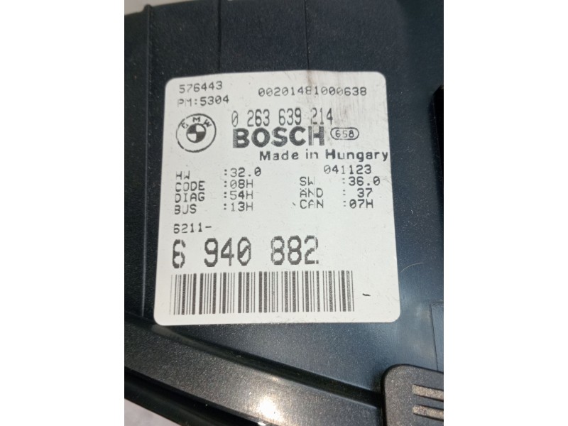 Recambio de cuadro instrumentos para bmw 3 (e46) 320 d referencia OEM IAM 0263639214 6940882 2001