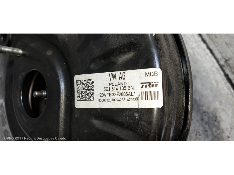 Recambio de servofreno para audi a3 (8v) ambiente referencia OEM IAM   