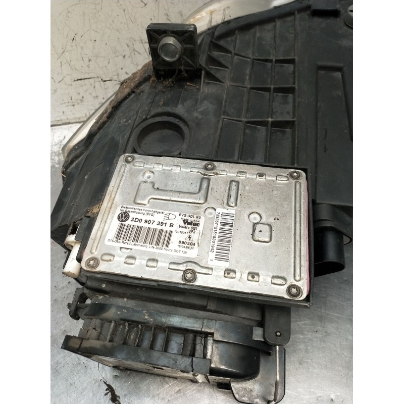 Recambio de faro derecho para volkswagen passat b6 (3c2) 2.0 tdi 16v referencia OEM IAM 3D0907391B XENON 2005