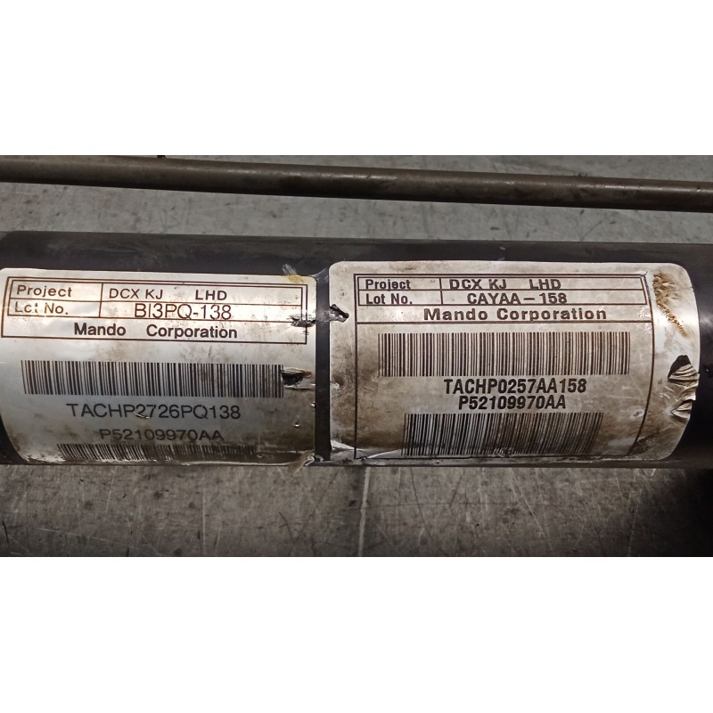 Recambio de cremallera direccion para jeep cherokee (kj) 2.8 crd 4x4 referencia OEM IAM P52109970AA VER FOTOS 01