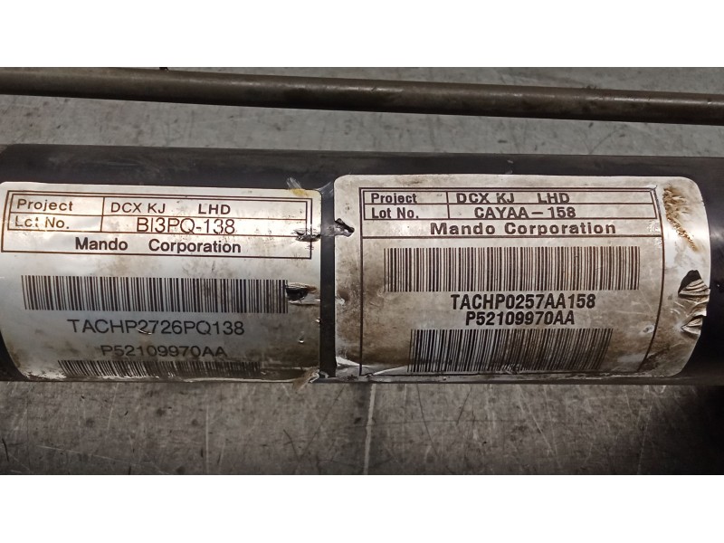 Recambio de cremallera direccion para jeep cherokee (kj) 2.8 crd 4x4 referencia OEM IAM P52109970AA VER FOTOS 01