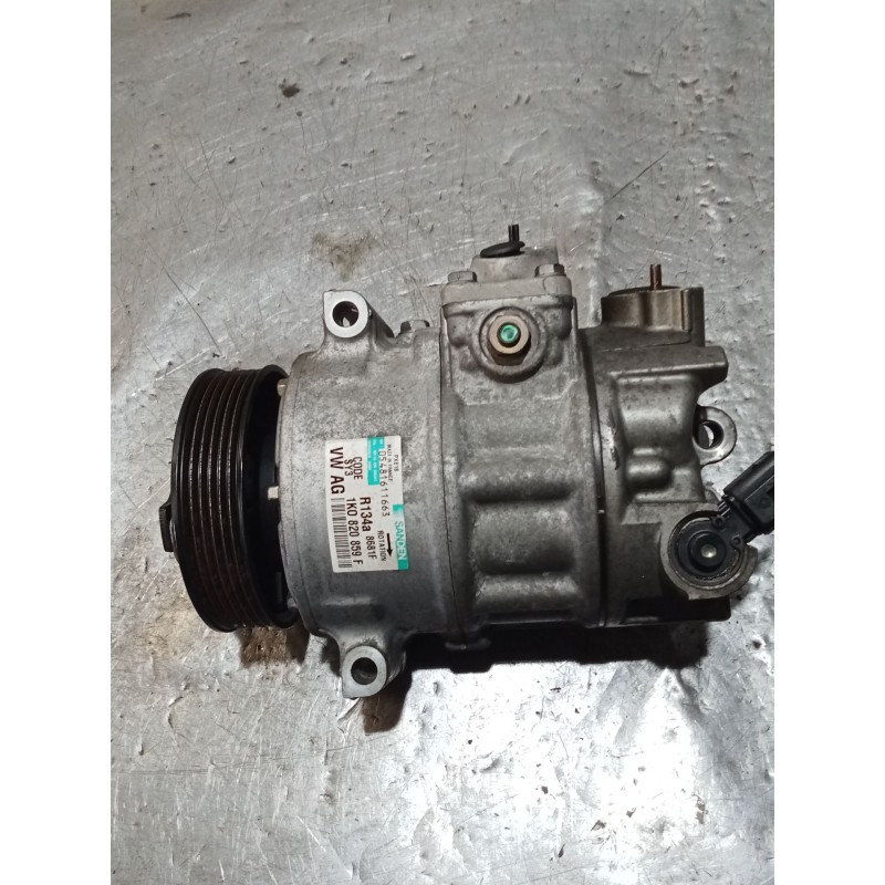 Recambio de compresor aire acondicionado para seat leon (1p1) 1.9 tdi referencia OEM IAM 1K0820859F 8681F 