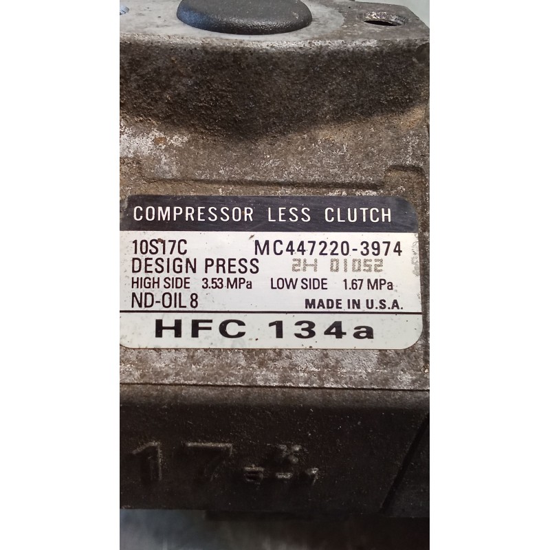 Recambio de compresor aire acondicionado para jeep cherokee (kj) 2.8 crd 4x4 referencia OEM IAM MC4472203974  01