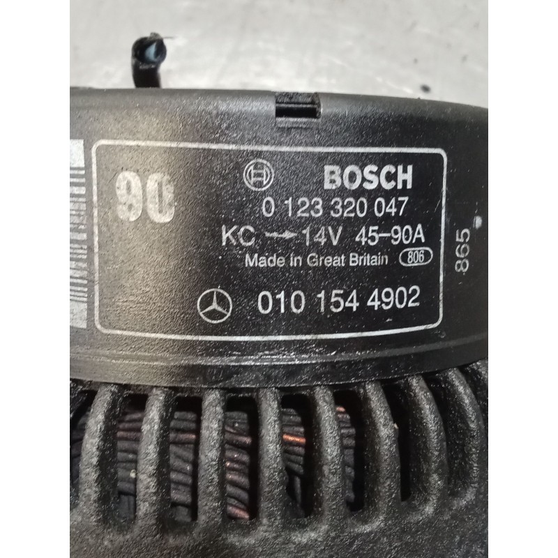 Recambio de alternador para mercedes-benz vito furgoneta (w638) 110 d 2.3 (638.074, 638.078) referencia OEM IAM 0123320047 01015