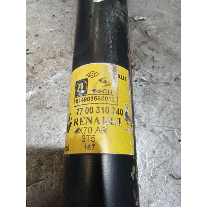 Recambio de amortiguador trasero derecho para renault master ii furgoneta (fd) 2.8 dti referencia OEM IAM 7700310740  98