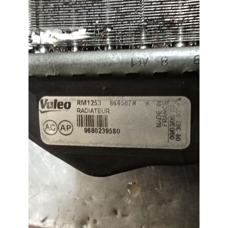 Recambio de radiador agua para citroën c3 i (fc_, fn_) 1.1 i referencia OEM IAM  06 