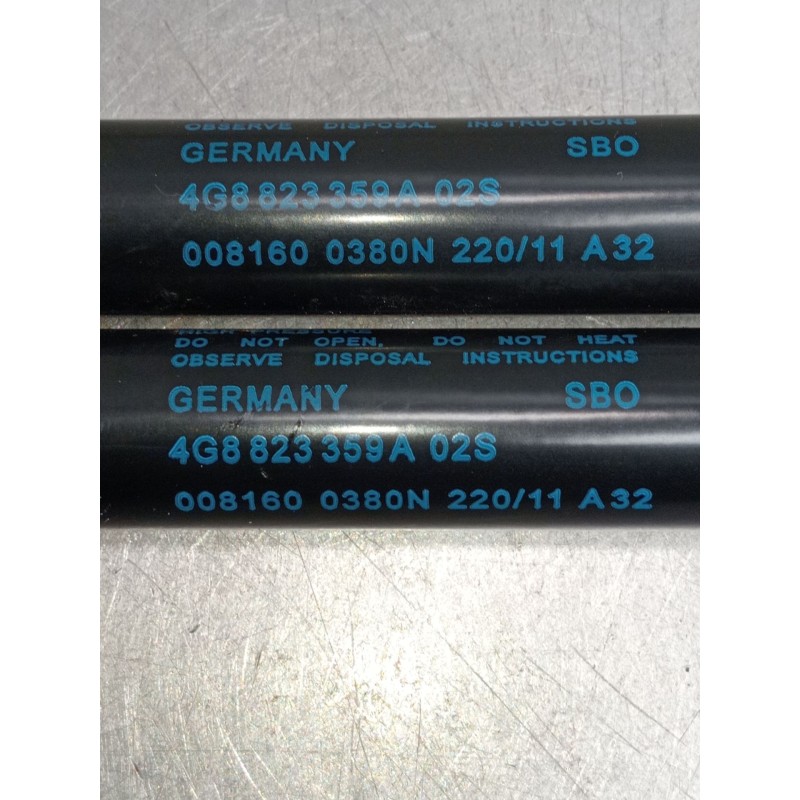 Recambio de amortiguadores capo para audi a7 sportback (4ga, 4gf) 3.0 tdi quattro referencia OEM IAM 4G8823359A 0380N 008160 201