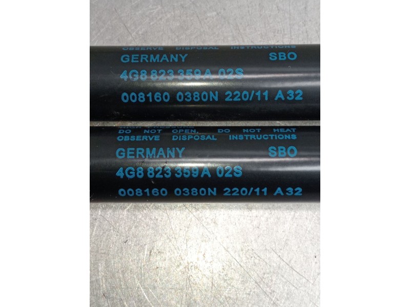 Recambio de amortiguadores capo para audi a7 sportback (4ga, 4gf) 3.0 tdi quattro referencia OEM IAM 4G8823359A 0380N 008160 201