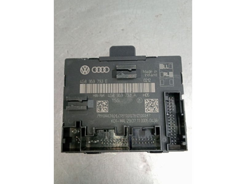 Recambio de modulo electronico para audi a7 sportback (4ga, 4gf) 3.0 tdi quattro referencia OEM IAM 4G8959793E  2010