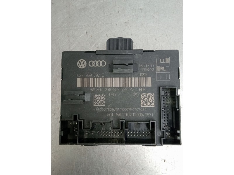 Recambio de modulo electronico para audi a7 sportback (4ga, 4gf) 3.0 tdi quattro referencia OEM IAM 4G8959792E  2010