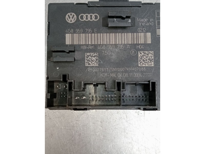 Recambio de modulo electronico para audi a7 sportback (4ga, 4gf) 3.0 tdi quattro referencia OEM IAM 4G8959795E  2010