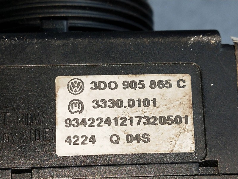 Recambio de conmutador de arranque para volkswagen touareg (7la) tdi v10 referencia OEM IAM 3D0905865C  