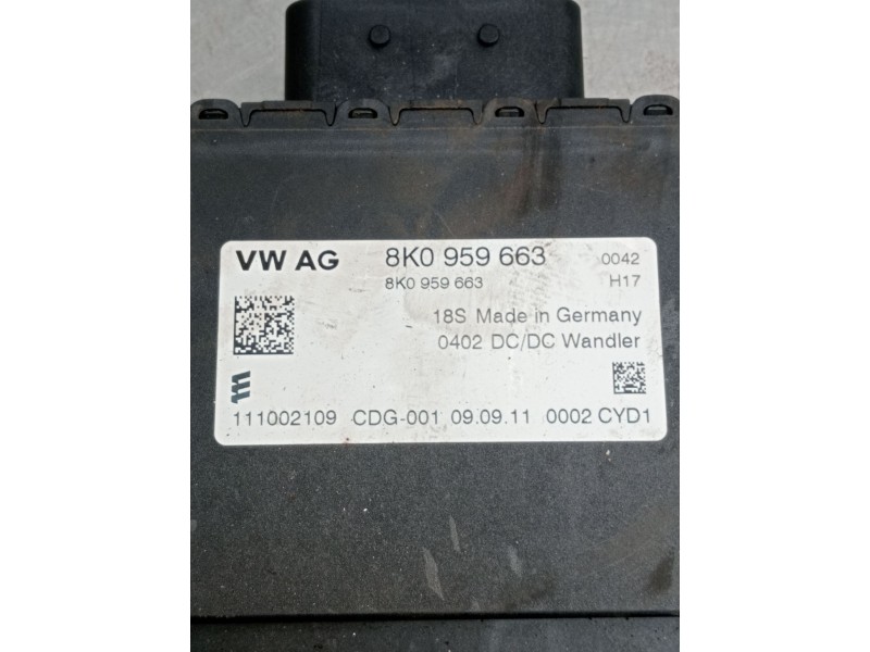 Recambio de modulo electronico para audi a7 sportback (4ga, 4gf) 3.0 tdi quattro referencia OEM IAM 8K0959663 111002109 2010