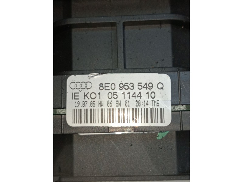 Recambio de mando luces para audi a4 b7 avant (8ed) 2.0 tdi 16v referencia OEM IAM 8E0953549Q IEK0105114410 2005