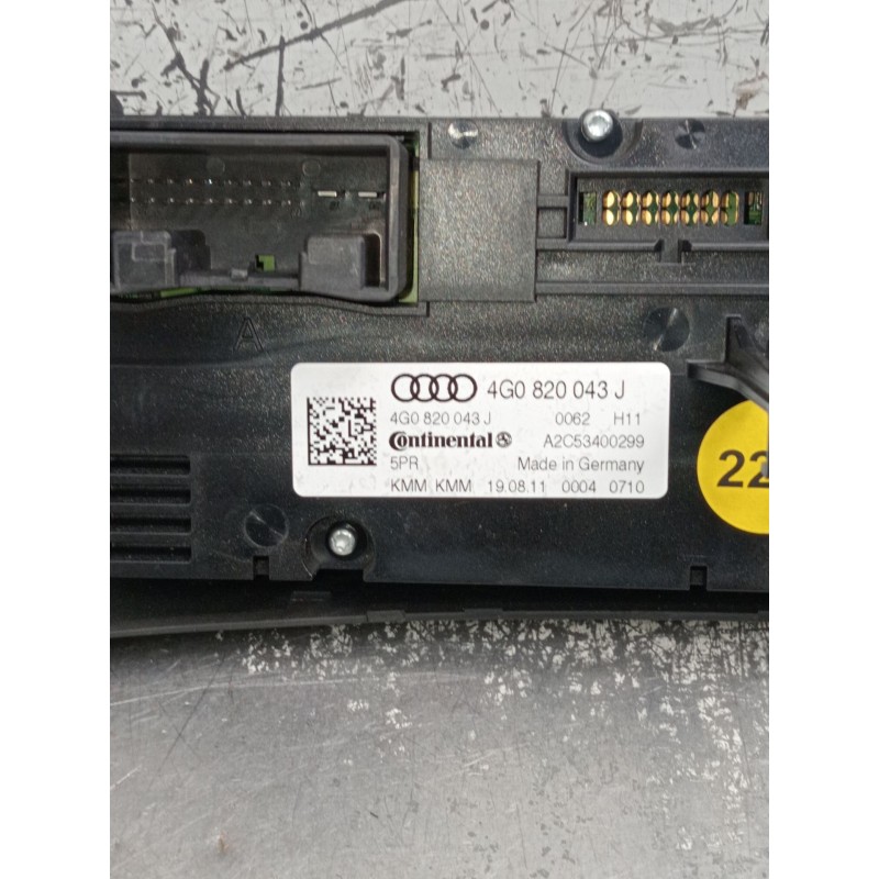 Recambio de mando calefaccion / aire acondicionado para audi a7 sportback (4ga, 4gf) 3.0 tdi quattro referencia OEM IAM 4G082004