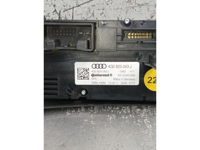 Recambio de mando calefaccion / aire acondicionado para audi a7 sportback (4ga, 4gf) 3.0 tdi quattro referencia OEM IAM 4G082004