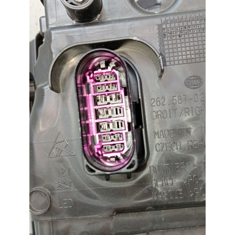 Recambio de faro derecho para renault captur iii captur e-tech hybrid referencia OEM IAM 260100091R 1EX01671402 20230404 