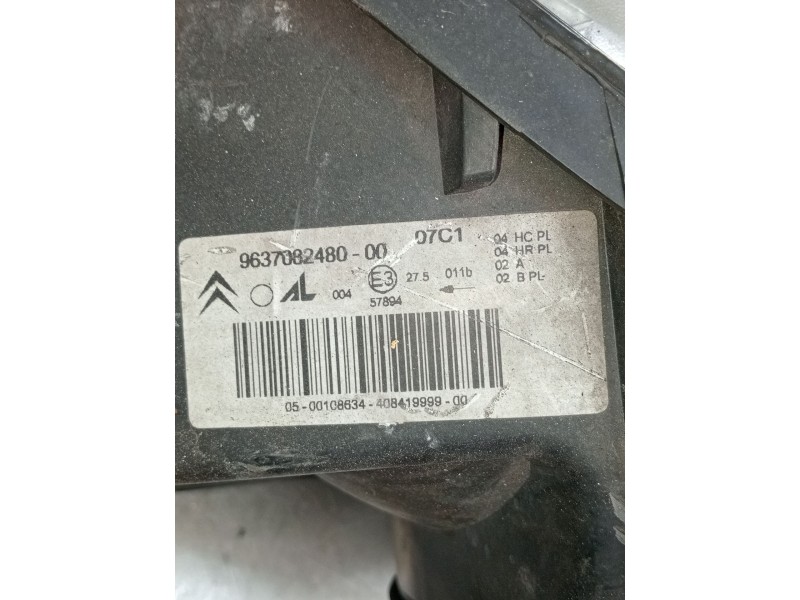 Recambio de faro derecho para citroën xsara (n1) 2.0 hdi 90 referencia OEM IAM 963708248000  2001