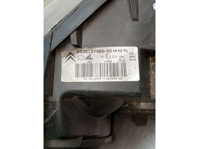 Recambio de faro izquierdo para citroën xsara (n1) 2.0 hdi 90 referencia OEM IAM 963815798000  2001
