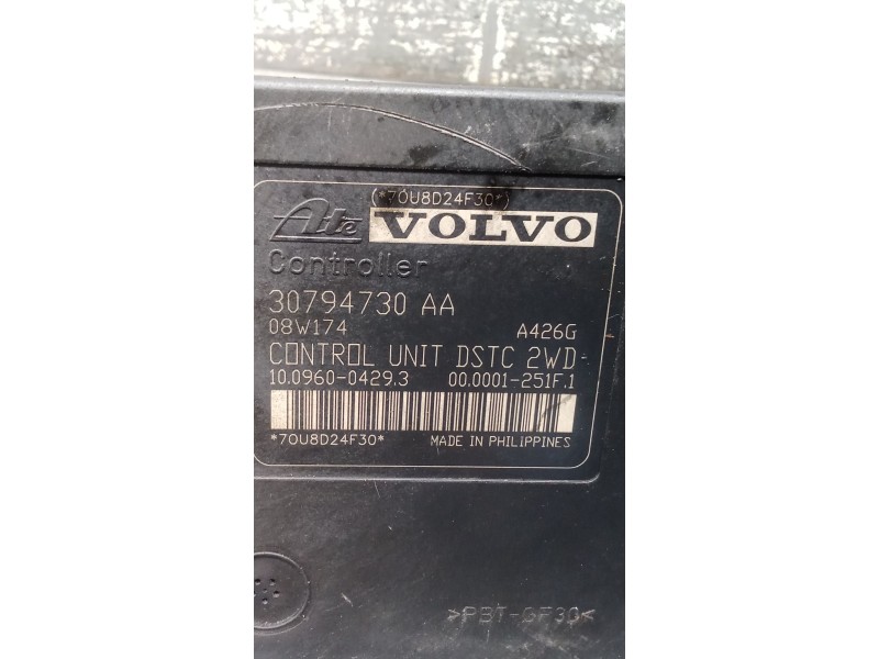 Recambio de abs para volvo c30 (533) 1.6 d referencia OEM IAM 30794730AA 10096004293 10020603024 4N512C405GB 30794728