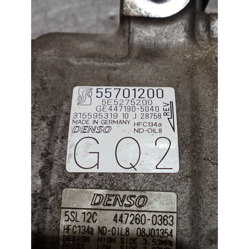 Recambio de compresor aire acondicionado para opel corsa d (s07) 1.4 (l08, l68) referencia OEM IAM 55701200 4471905040 06
