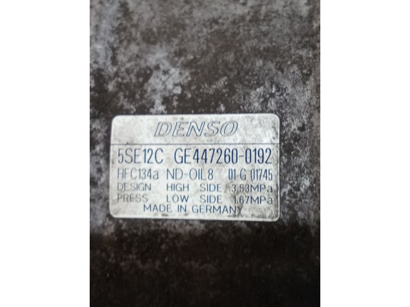 Recambio de compresor aire acondicionado para toyota corolla verso (zer_, zze12_, r1_) 2.0 d-4d (cur10_) referencia OEM IAM 4472