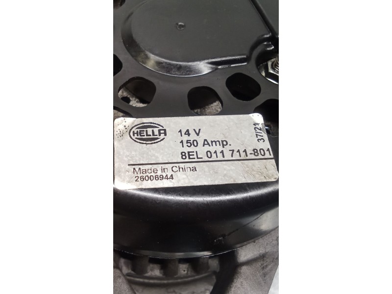 Recambio de alternador para volvo c30 (533) 1.6 d referencia OEM IAM 8EL011711801 150A 07