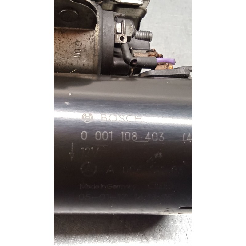 Recambio de motor arranque para mercedes-benz clase m (w164) ml 350 4-matic (164.186) referencia OEM IAM 0001108403 A0061510501 