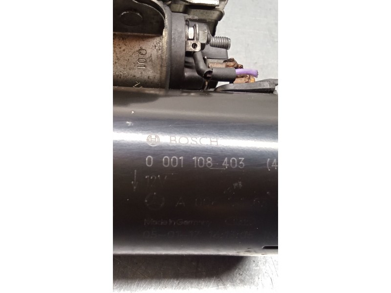 Recambio de motor arranque para mercedes-benz clase m (w164) ml 350 4-matic (164.186) referencia OEM IAM 0001108403 A0061510501 
