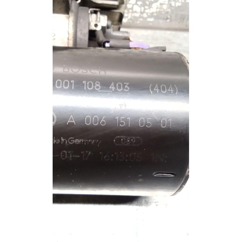 Recambio de motor arranque para mercedes-benz clase m (w164) ml 350 4-matic (164.186) referencia OEM IAM 0001108403 A0061510501 