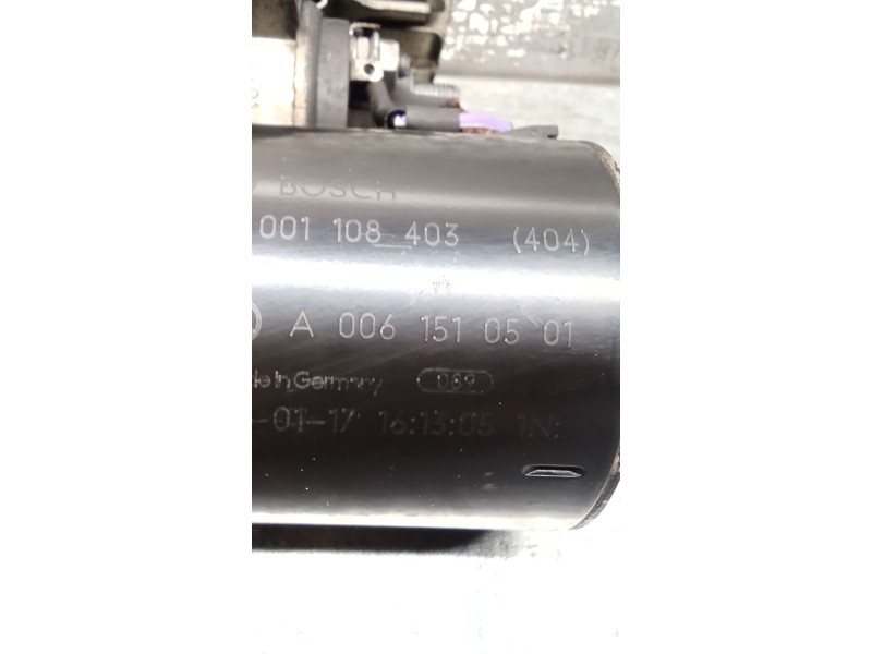 Recambio de motor arranque para mercedes-benz clase m (w164) ml 350 4-matic (164.186) referencia OEM IAM 0001108403 A0061510501 