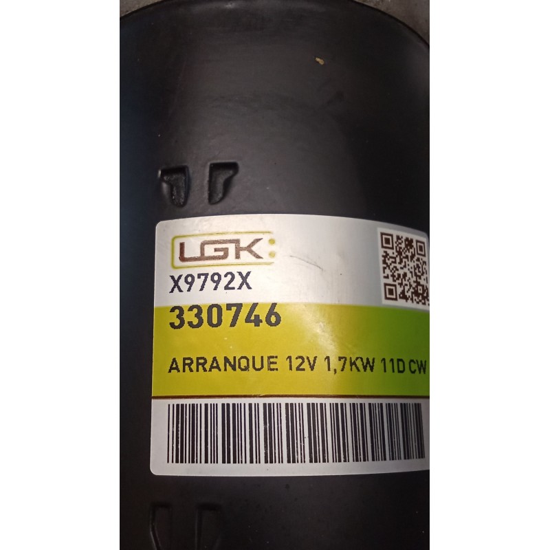 Recambio de motor arranque para citroën c5 i (dc_) 2.0 hdi (dcrhzb, dcrhze) referencia OEM IAM X9792X  
