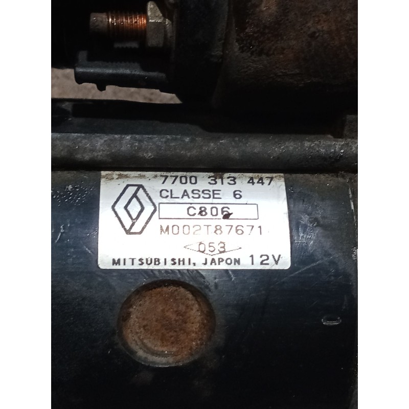 Recambio de motor arranque para renault master ii furgoneta (fd) 2.8 dti referencia OEM IAM 7700313447 M002T87671 98