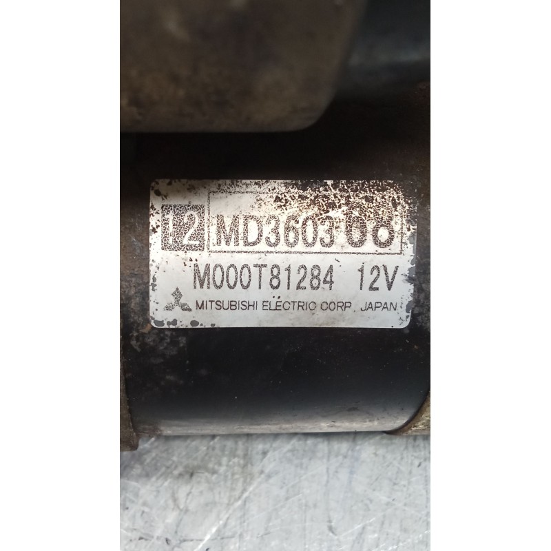 Recambio de motor arranque para mitsubishi carisma (da_) 1.8 16v gdi (da2a) referencia OEM IAM M000T81284  