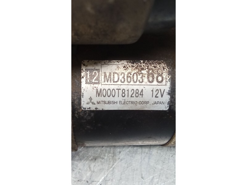 Recambio de motor arranque para mitsubishi carisma (da_) 1.8 16v gdi (da2a) referencia OEM IAM M000T81284  