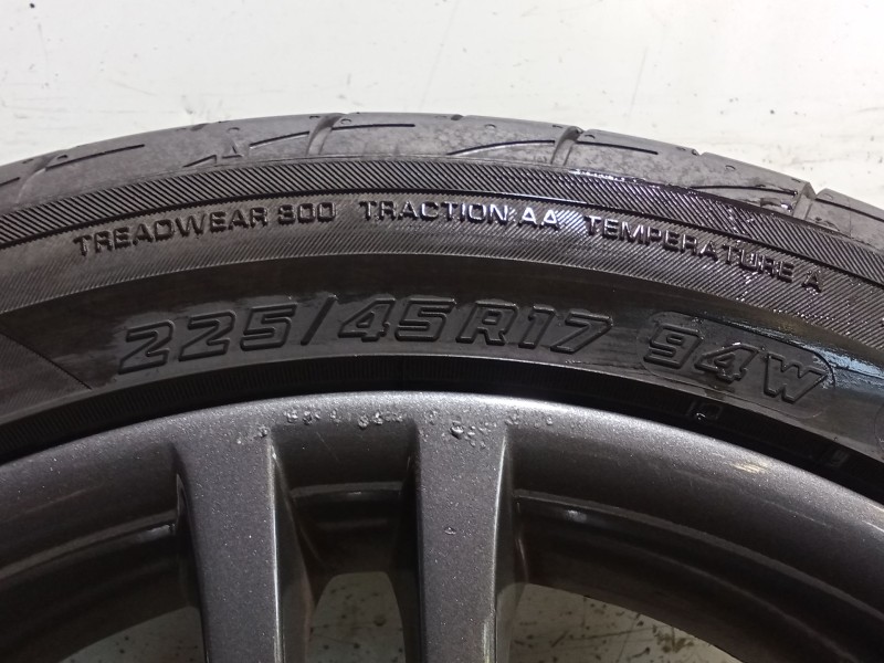 Recambio de juego llantas para bmw 3 compact (e46) 320 td referencia OEM IAM 225/45 R17 245/40 R17 DOBLE MEDIDA VER FOTOS