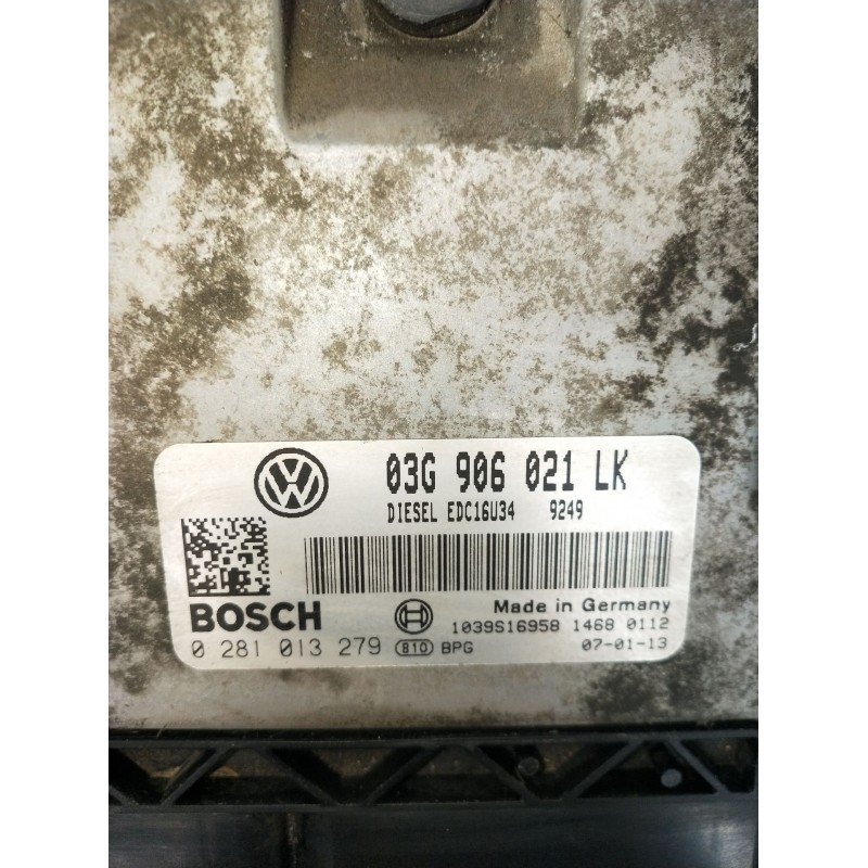 Recambio de centralita motor uce para seat leon (1p1) 1.9 tdi referencia OEM IAM 0281013279 03G906021LK EDC16U34 2005