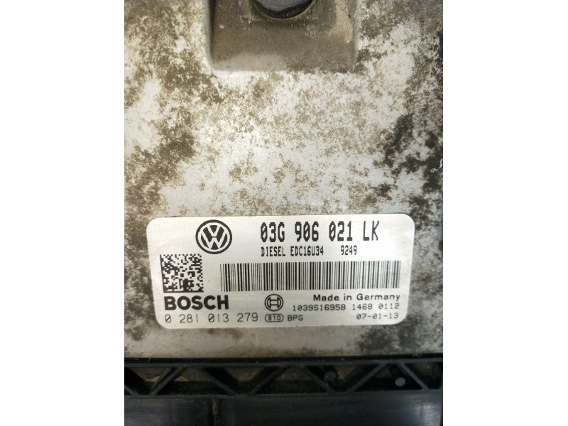 Recambio de centralita motor uce para seat leon (1p1) 1.9 tdi referencia OEM IAM 0281013279 03G906021LK EDC16U34 2005