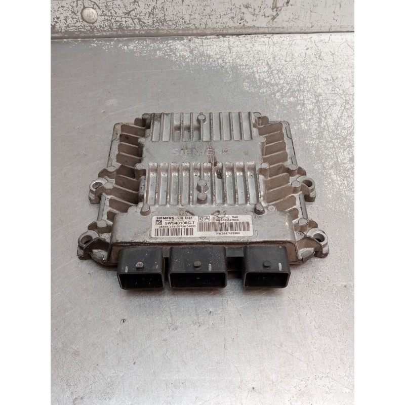 Recambio de centralita motor uce para citroën xsara (n1) 2.0 hdi 90 referencia OEM IAM 5WS40106GT SW9653647880 HW9647423380 2001