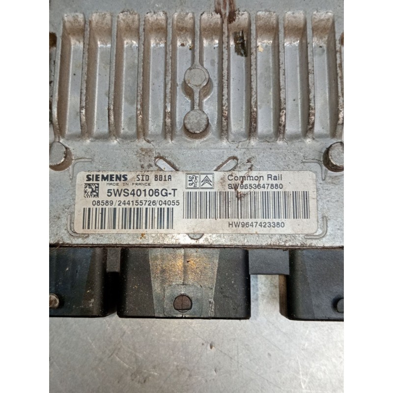 Recambio de centralita motor uce para citroën xsara (n1) 2.0 hdi 90 referencia OEM IAM 5WS40106GT SW9653647880 HW9647423380 2001