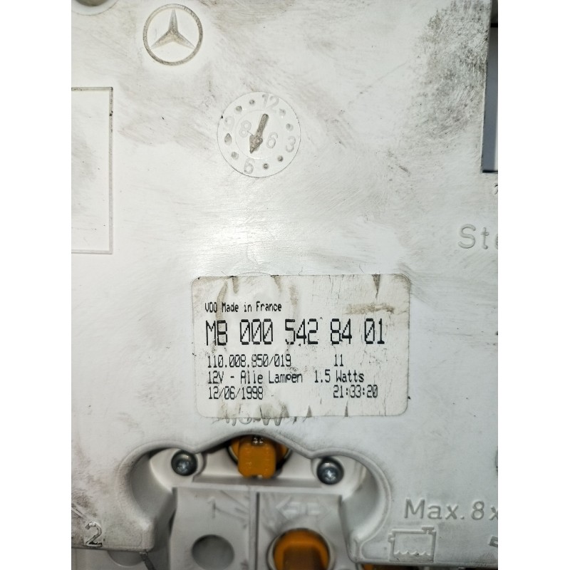 Recambio de cuadro instrumentos para mercedes-benz vito furgoneta (w638) 110 d 2.3 (638.074, 638.078) referencia OEM IAM 1100088