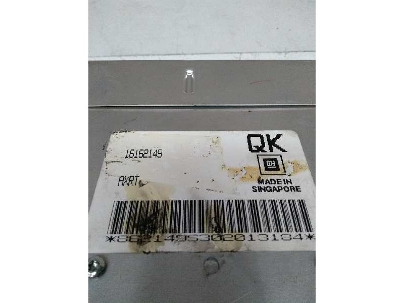 Recambio de centralita motor uce para opel vectra a 1.8 cat referencia OEM IAM 16162149 QK AXRT