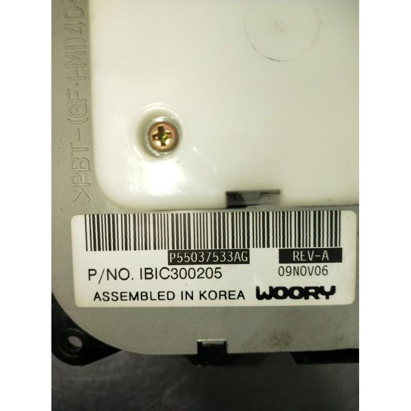 Recambio de mando calefaccion / aire acondicionado para jeep cherokee (kj) 2.8 crd 4x4 referencia OEM IAM P55037533AG  2001