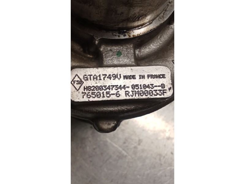 Recambio de turbocompresor para renault espace iv (jk0/1_) 2.0 dci (jk02, jk03) referencia OEM IAM GTA1749V 7650156 06