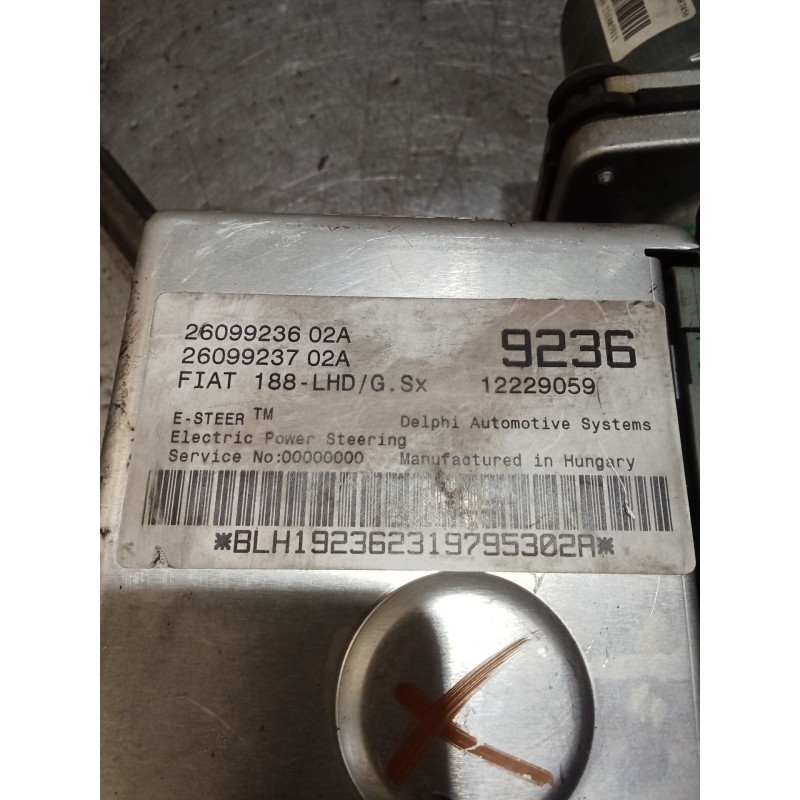 Recambio de columna direccion para fiat punto (188_) 1.2 60 (188.030, .050, .130, .150, .230, .250) referencia OEM IAM 26099236 