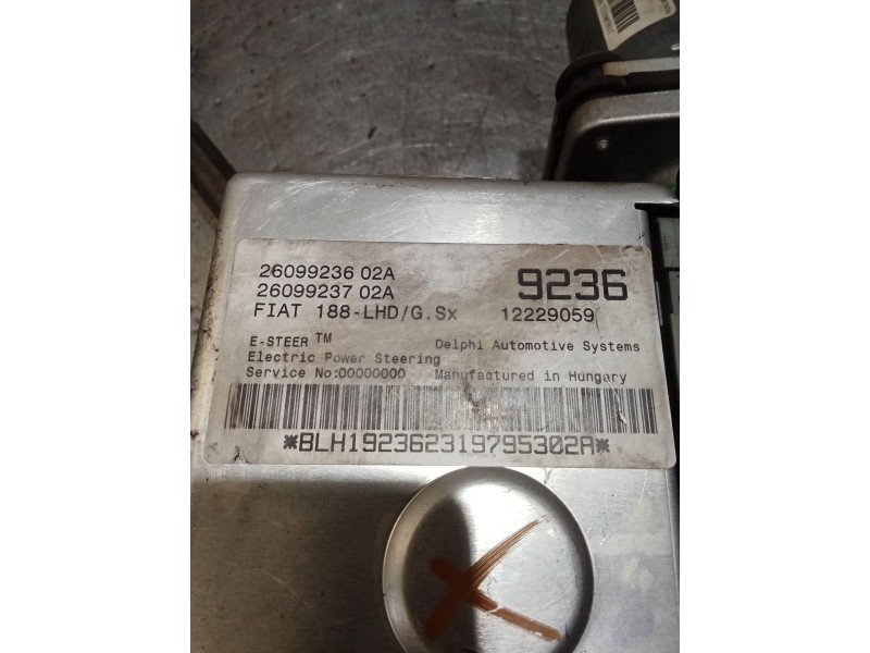 Recambio de columna direccion para fiat punto (188_) 1.2 60 (188.030, .050, .130, .150, .230, .250) referencia OEM IAM 26099236 