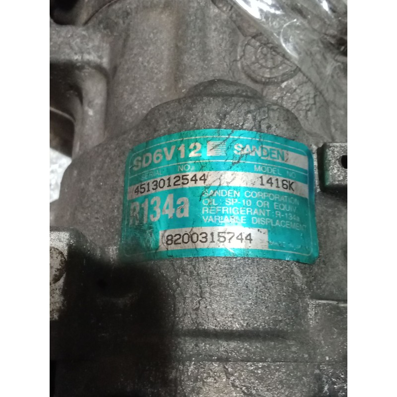 Recambio de compresor aire acondicionado para renault kangoo (kc0/1_) 1.5 dci referencia OEM IAM 8200315744 1416K 